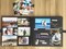 Scrapbook Photo Album with Corner Stickers 12x12 inches DIY with Cover Photo Pocket 80 Pages Silk Ribbon Hardcover Album for Guest Book Wedding Baby Shower Christmas Black